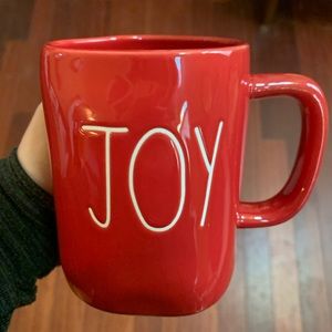 Rae Dunn | Christmas Mug “JOY” Red